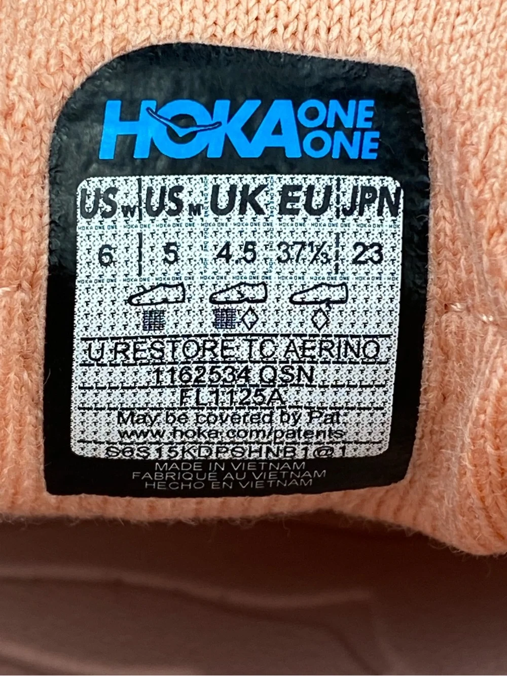 HOKA One One Restore TC Aerino Quartz Sand Women’s Recovery Shoes Size 6 - Picture 12 of 12